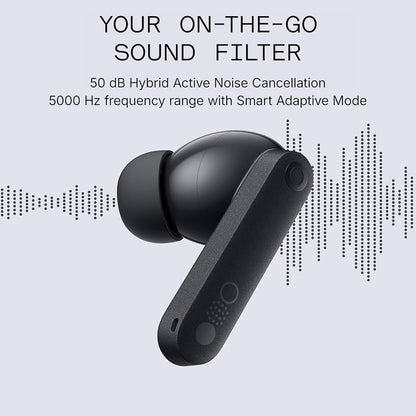 CMF By Nothing Buds 2 Plus, 39 Hours Playtime (Black)